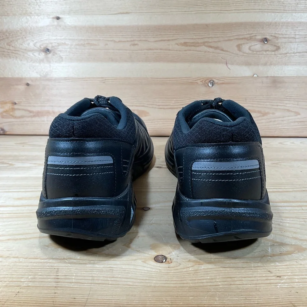 SAS Pursuit Sport Sneakers Shoes Mens 9.5 D Black Comfort Lace Up Orthopedic USA